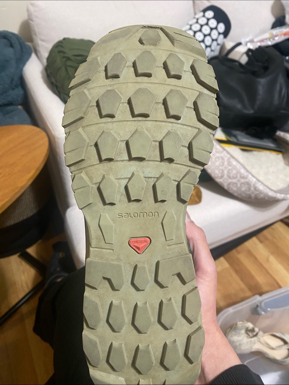 Salomon Dark Teal Hiking Shoe